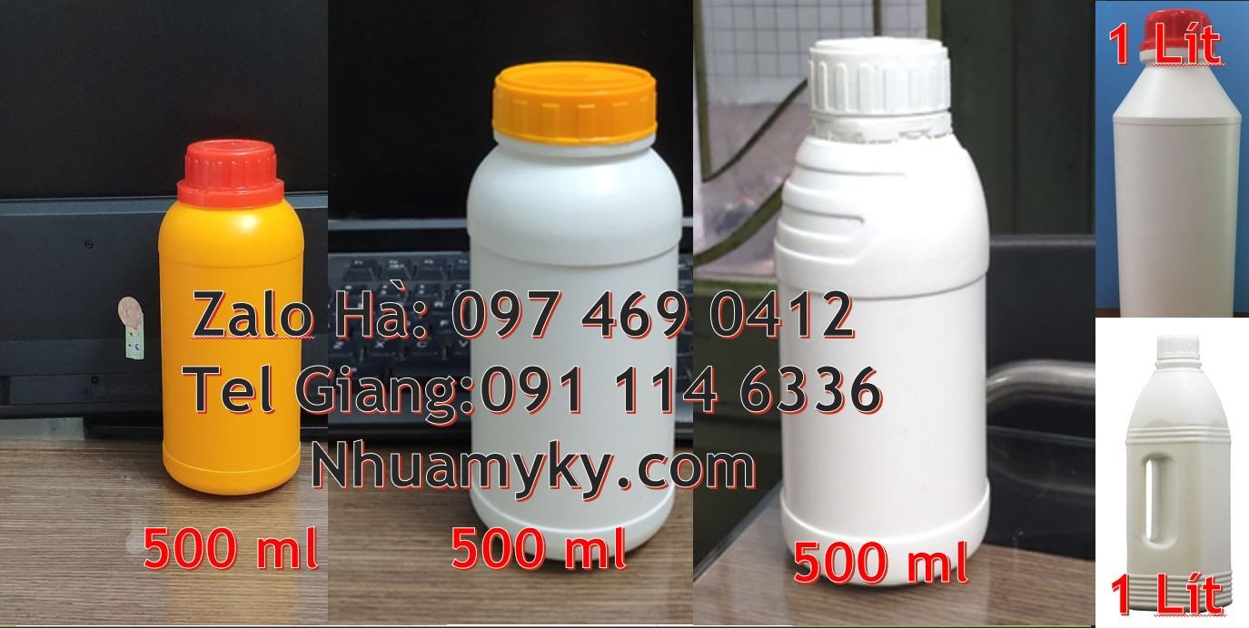 chai nhựa hdpe lớn màu vàng,chai nhựa 1l đựng nước uống,chai nhựa giá