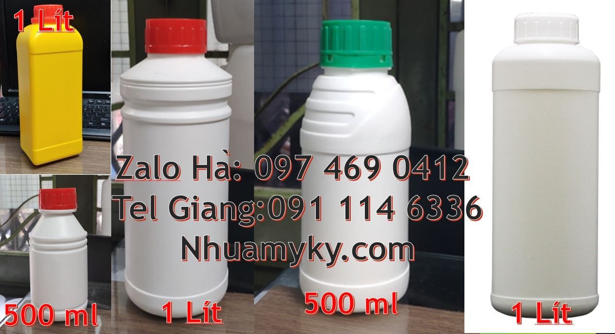 chai nhựa hdpe lớn màu vàng,chai nhựa 1l đựng nước uống,chai nhựa giá