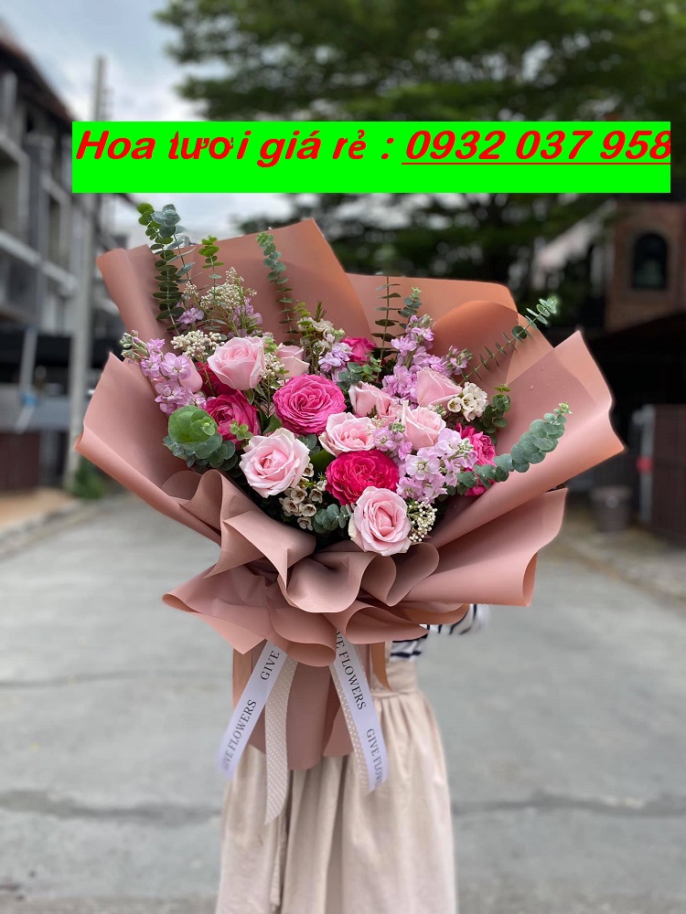 Hoa chúc mừng giá rẻ ở tân phú, tân bình