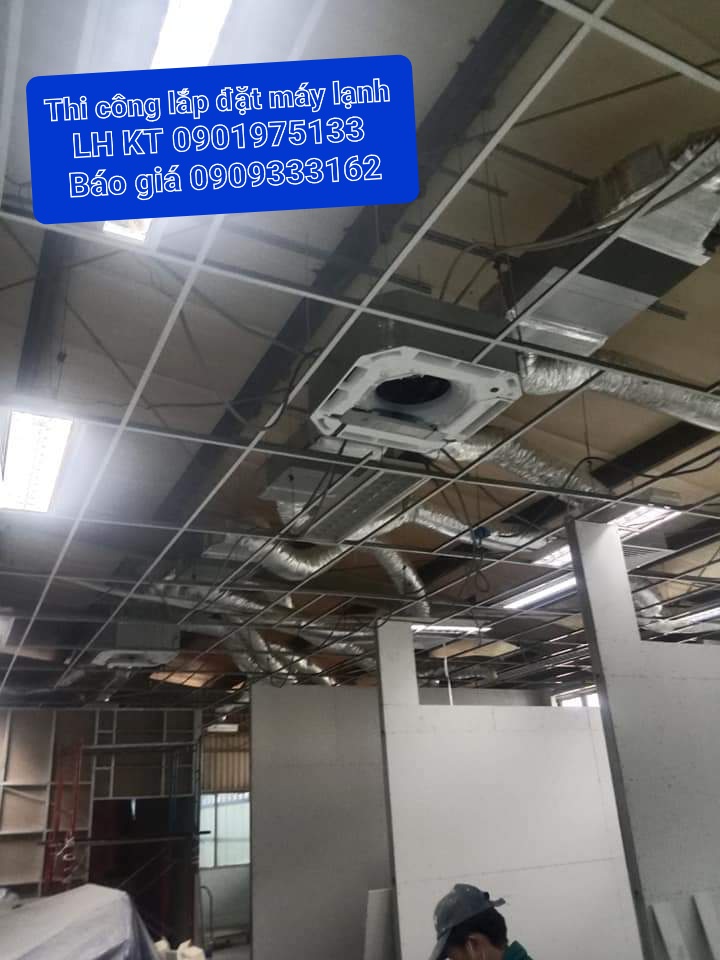 Đánh giá cao về lắp đặt điều hòa giấu trần