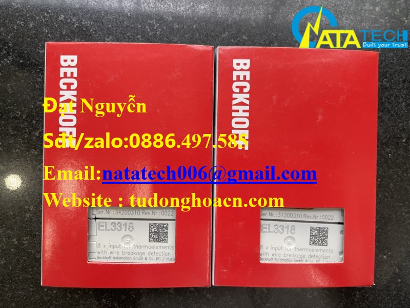 EL3318 mô đun điều khiển in out chính hãng Beckhoff