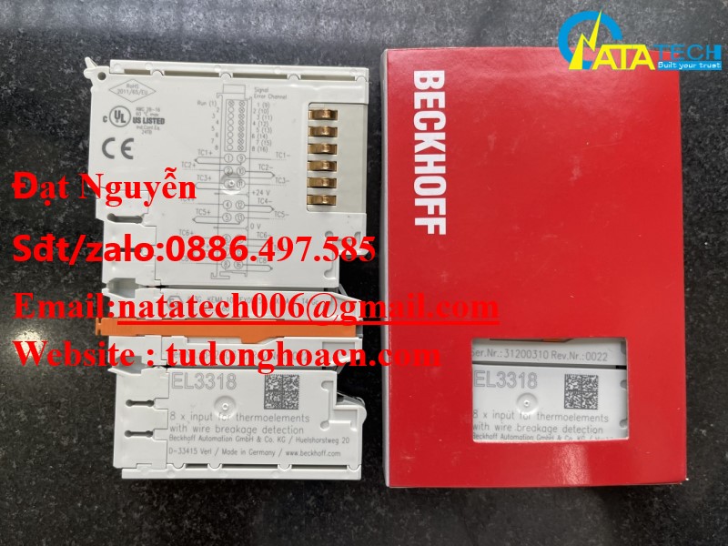 EL3318 mô đun điều khiển in out chính hãng Beckhoff