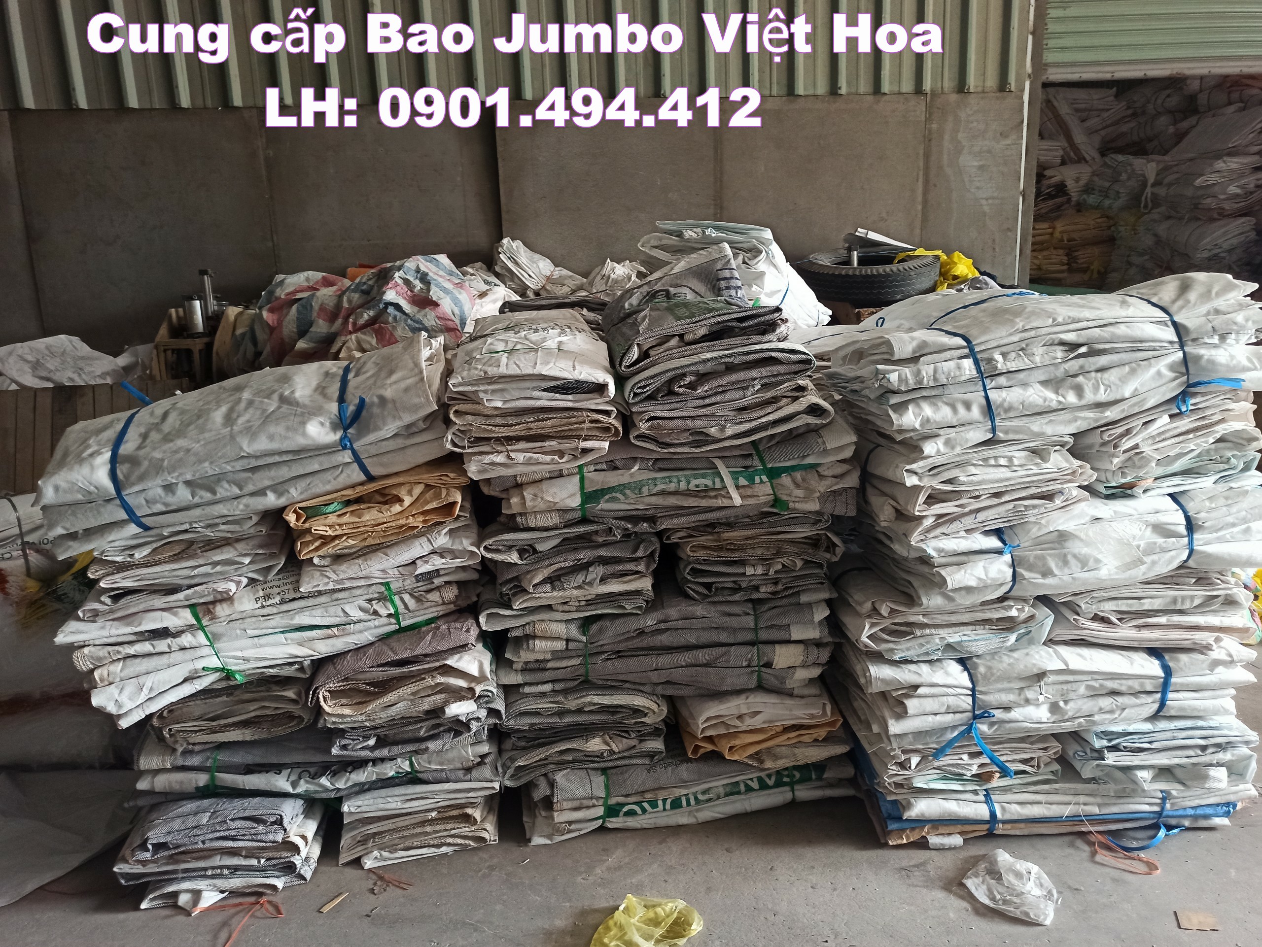 Thanh lý bao jumbo giá rẻ - Hàng chất lượng cao