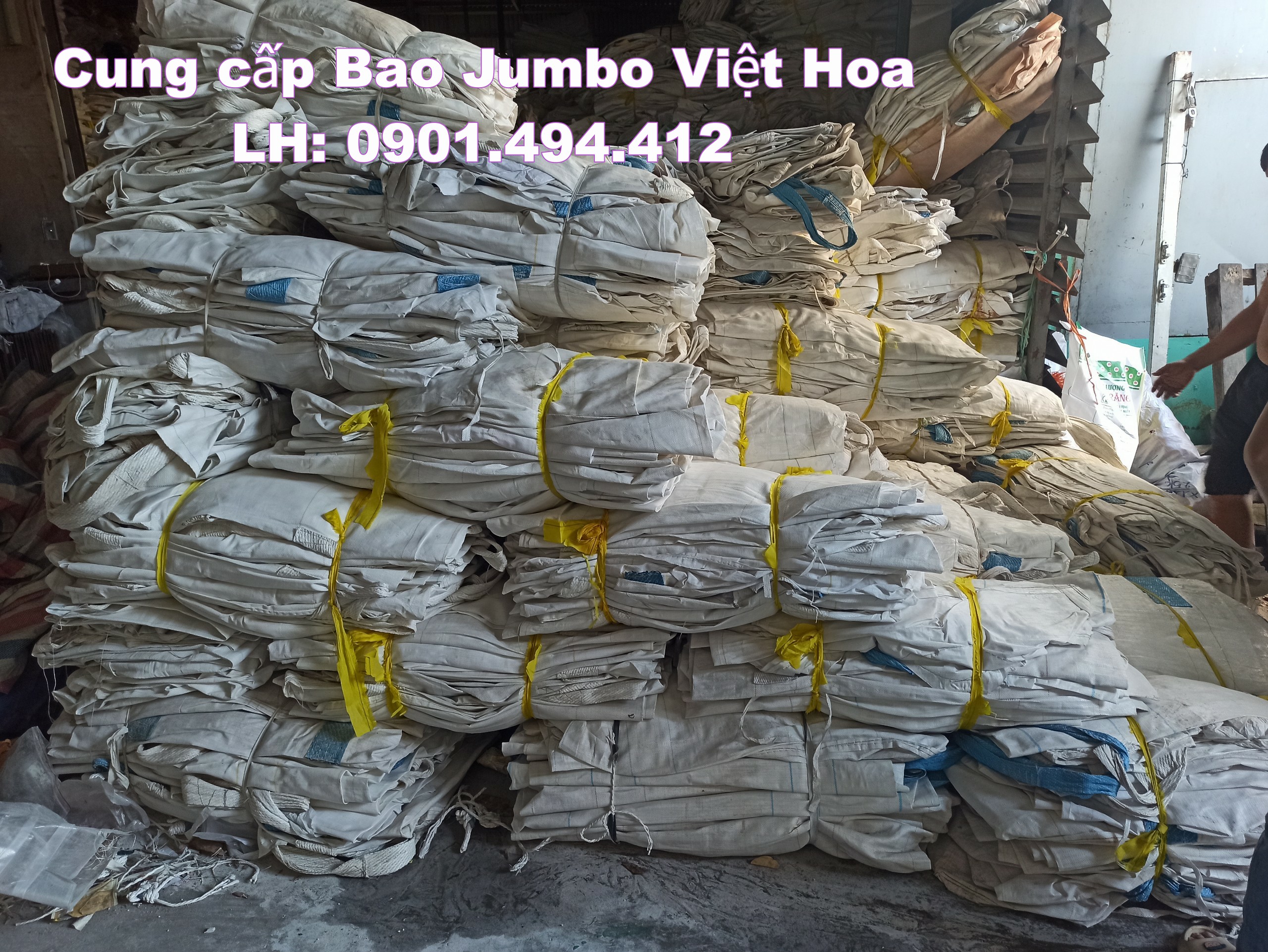 Thanh lý bao jumbo giá rẻ - Hàng chất lượng cao