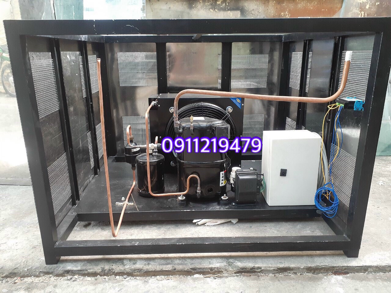 lắp đặt tủ bia tuyết đa dạng công suất tại tp.hcm