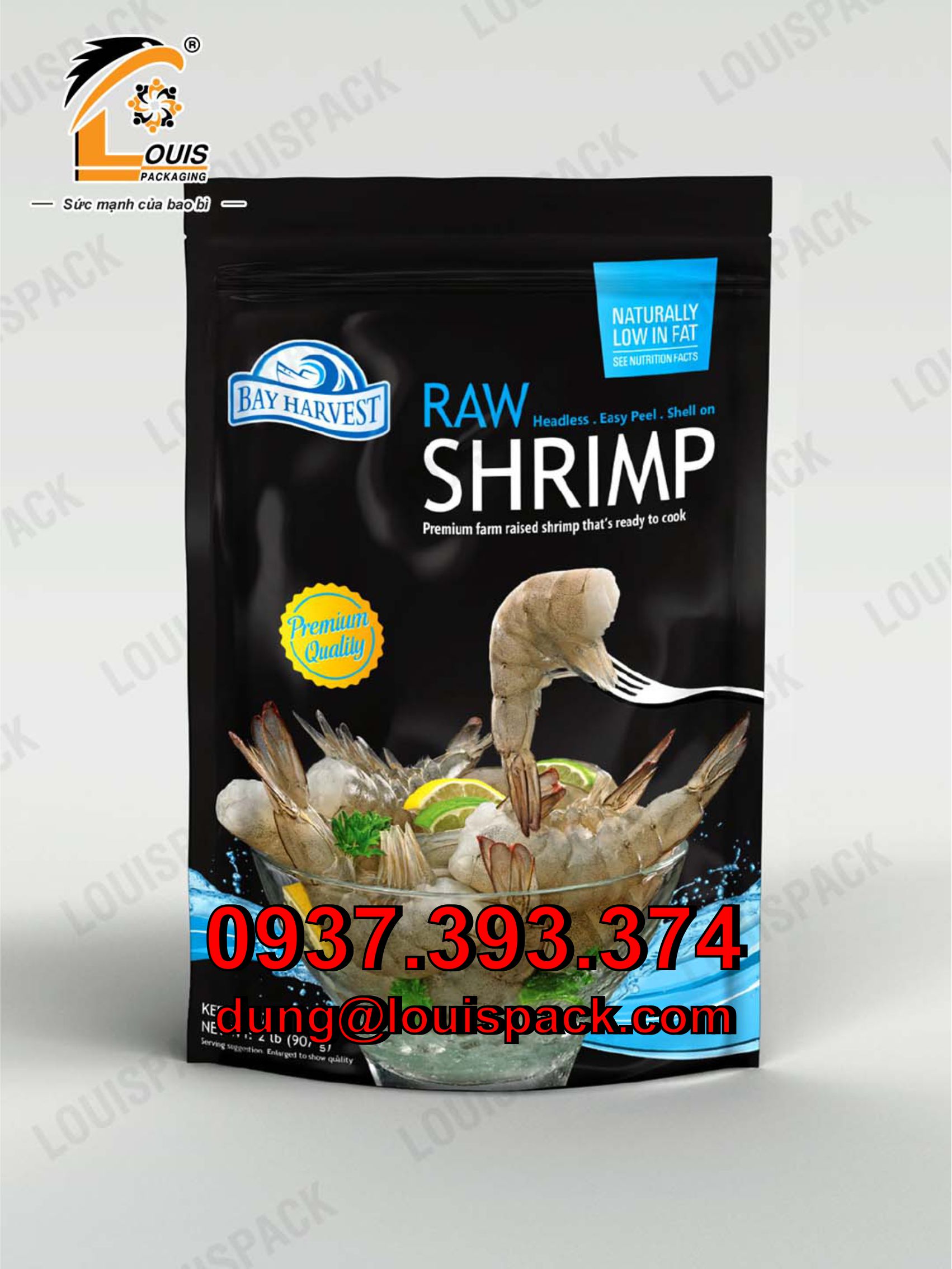 Bao bì đựng thực phẩm, trái cây sấy, thực phẩm đông lạnh
