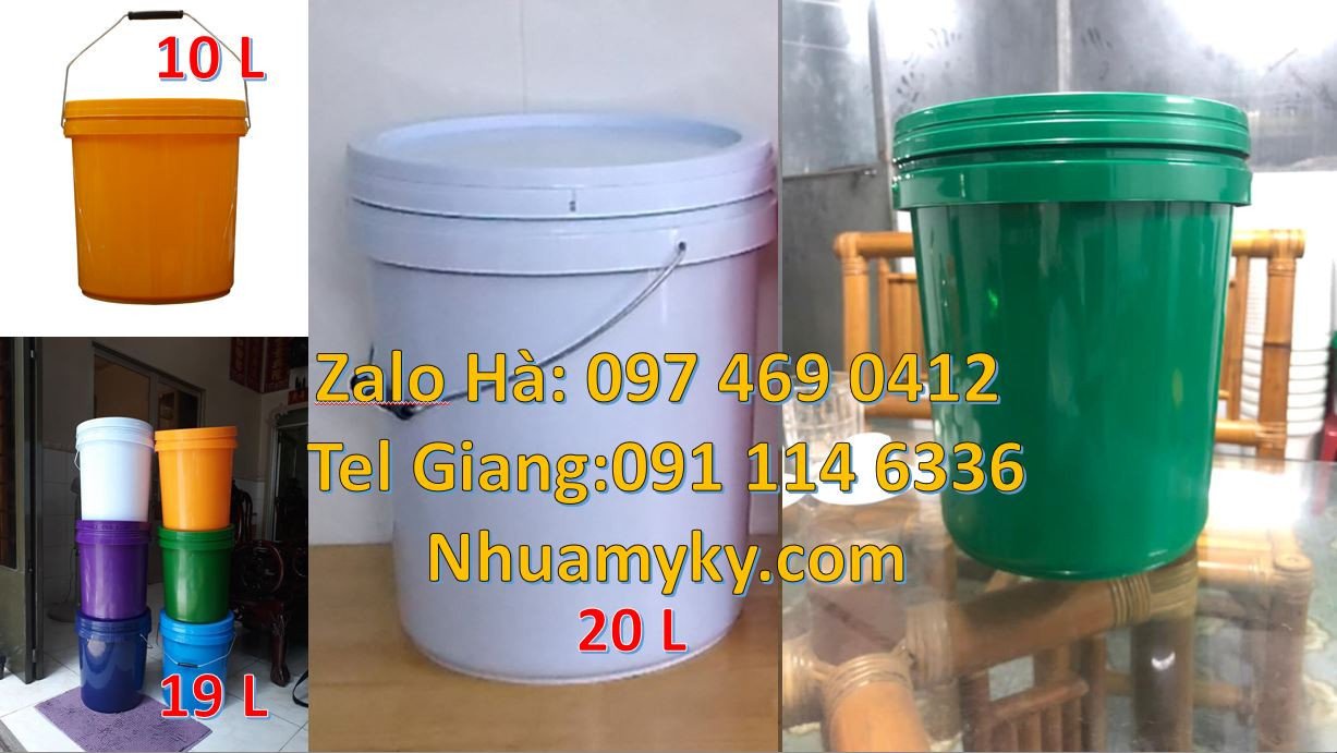 thùng nhựa 20l đựng sơn,vỏ thùng sơn đựng thức ăn gia súc,thùng sơn gá