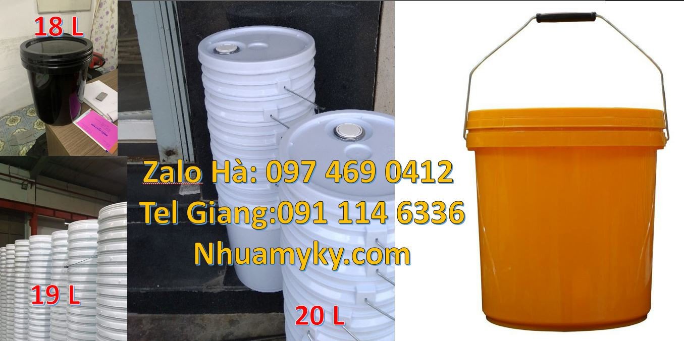 thùng nhựa 20l đựng sơn,vỏ thùng sơn đựng thức ăn gia súc,thùng sơn gá