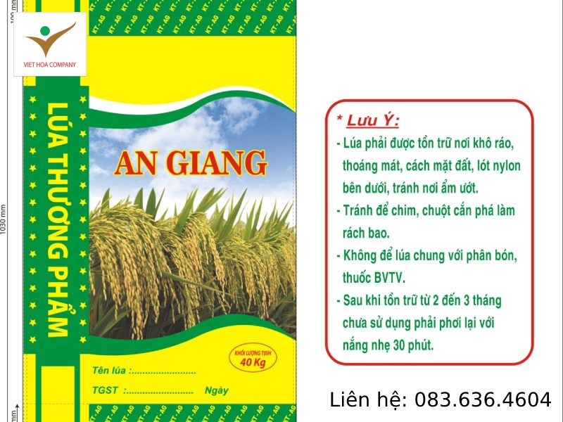 Bao lúa giống chất lượng cho mùa vàng bội thu