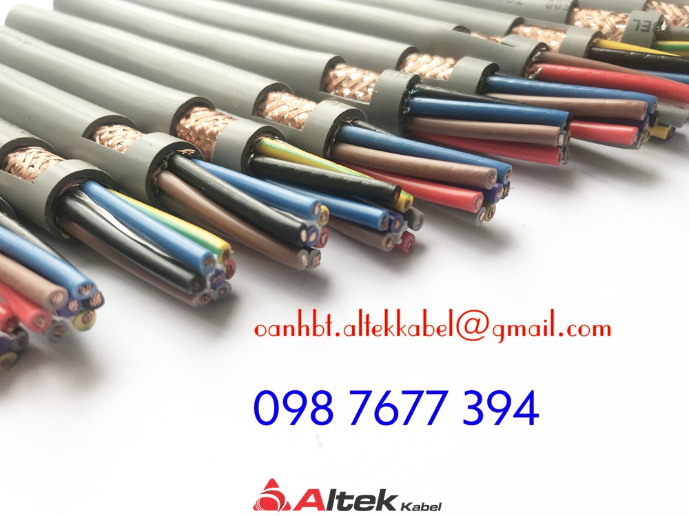 cáp điều khiển có lưới chống nhiễu 10x1.0