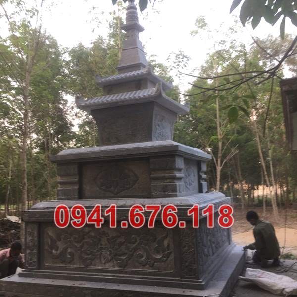 864 Mẫu mộ tháp đá sư phật giáo bán hà nam bảo tháp