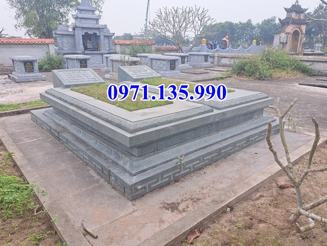 Mẫu mộ đá đôi để tro cốt đẹp bán tại long an lăng mộ bằng đá