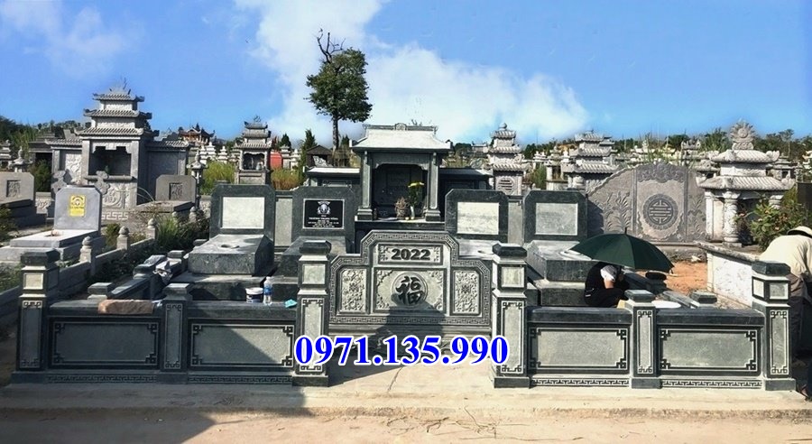 Mẫu khuôn viên lăng mộ bằng đá đẹp bán tại Hà Nội
