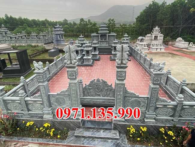 Mẫu khuôn viên lăng mộ bằng đá đẹp bán tại Hà Nội