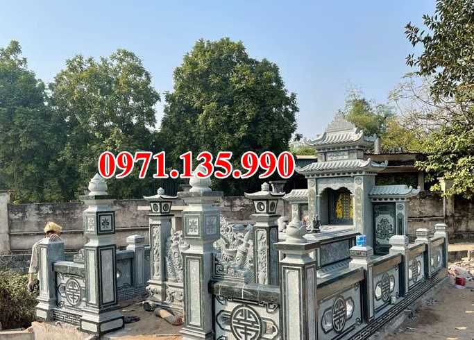 Mẫu khuôn viên lăng mộ bằng đá đẹp bán tại Hà Nội