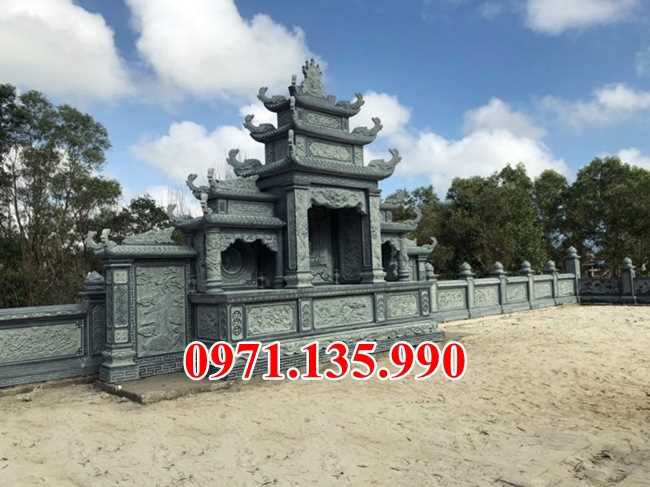 Mẫu khuôn viên lăng mộ bằng đá đẹp bán tại Hà Nội