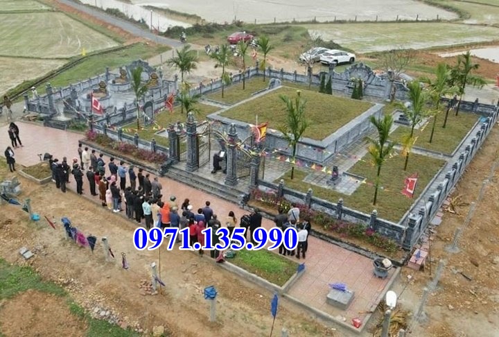 Mẫu khuôn viên lăng mộ bằng đá đẹp bán tại Sóc Trăng