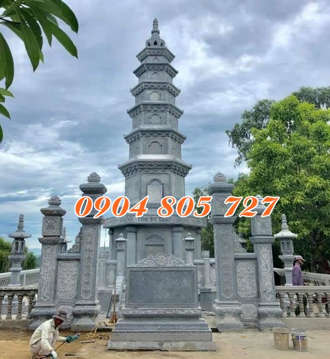 Tháp mộ đá thờ tro cốt hài cốt tại Thành phố Hồ Chí Minh