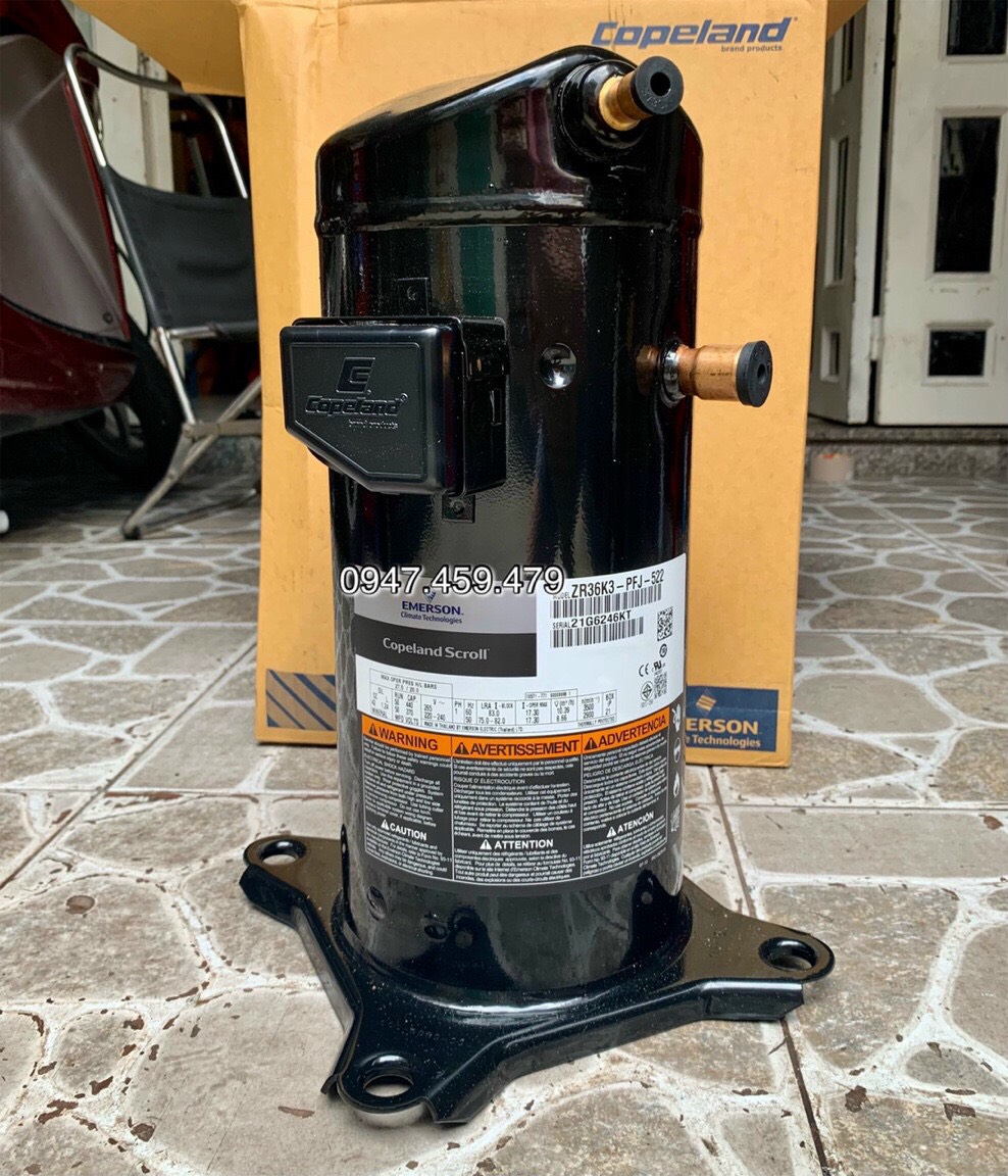 Máy nén copeland 3hp ZR36K3-TFD/PFJ giá tốt