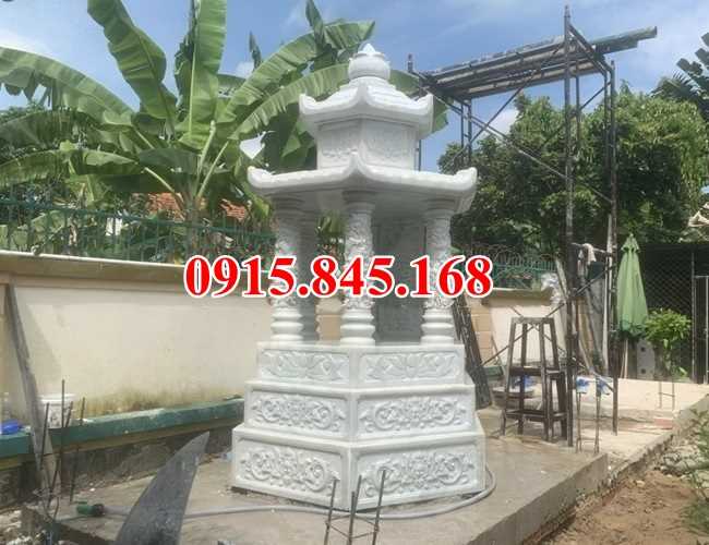 giá bán mẫu mộ tháp sư bằng đá tự nhiên đẹp