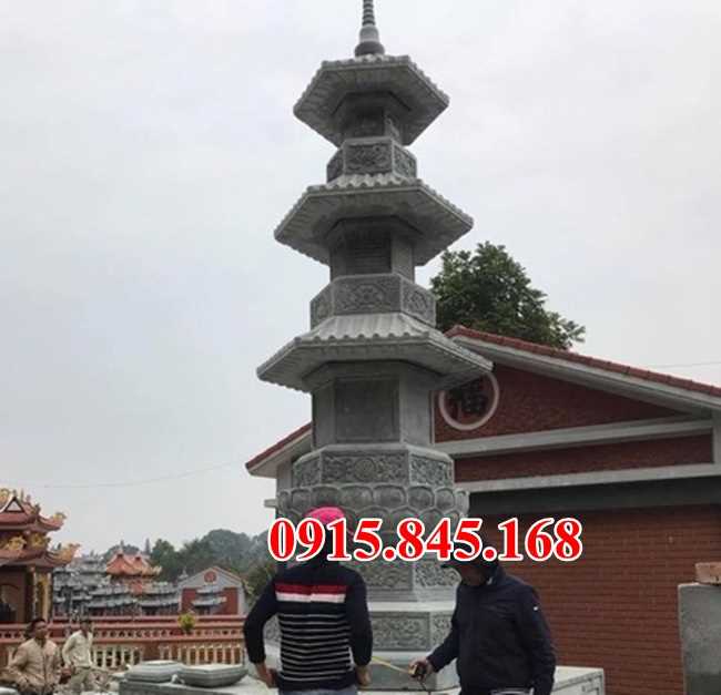 giá bán mẫu mộ tháp sư bằng đá tự nhiên đẹp