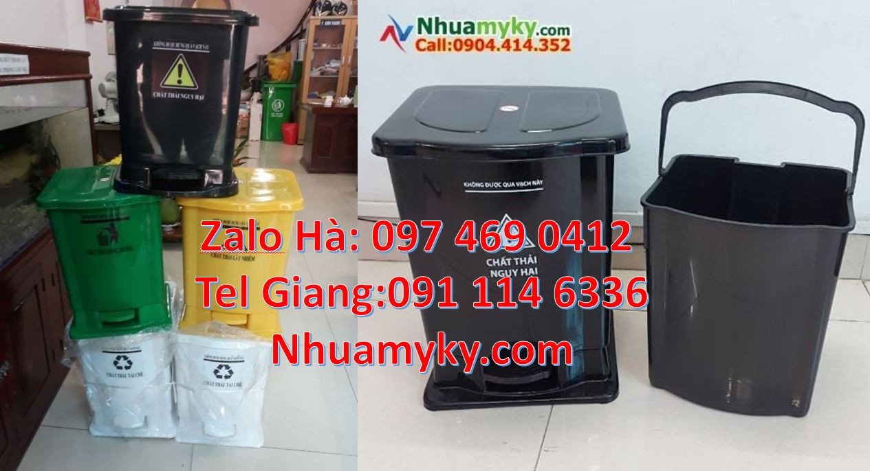 thùng rác y tế cho bệnh viện,thùng rác y tế 60l đựng rác thải,thùng ra