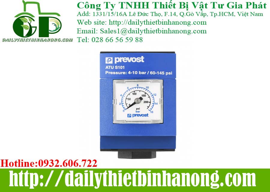 Van điều áp cho hệ thống thủy lực Prevost