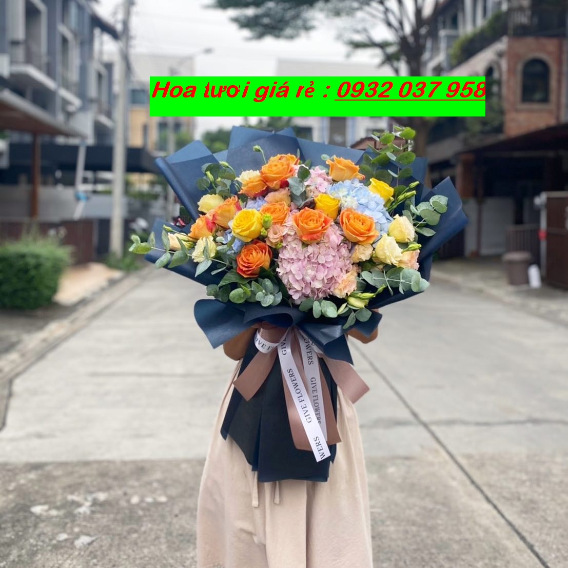 Hoa khai trương chúc mừng cửa hàng công ty ở bình thạnh, tân phú,