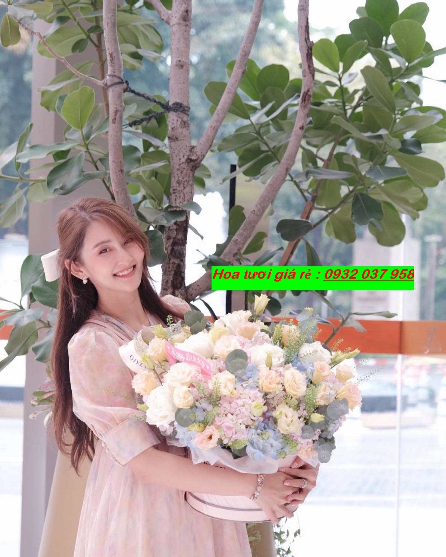 Hoa khai trương chúc mừng cửa hàng công ty ở bình thạnh, tân phú,