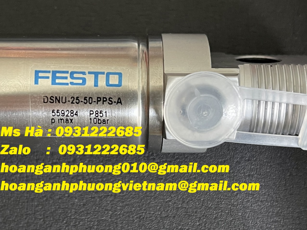 Cylinder DSNU-25-50-PPS-A festo - giá cạnh tranh - giao hàng toàn quốc