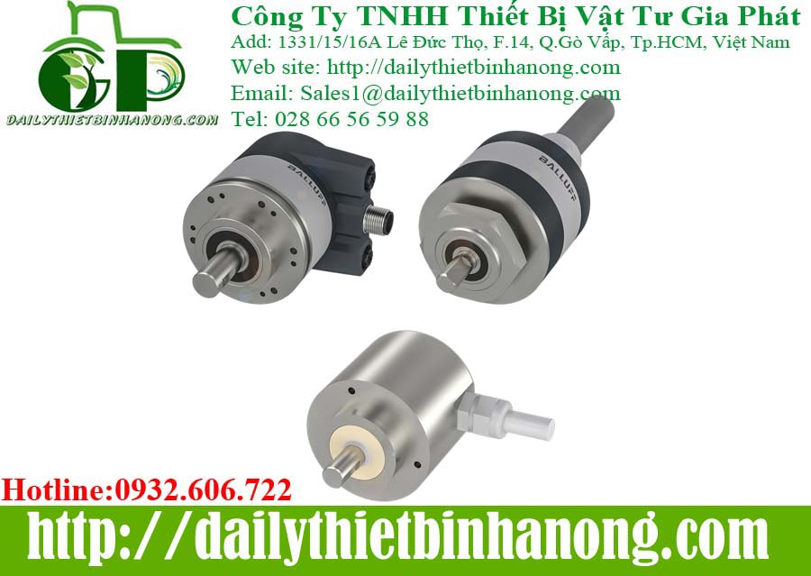 Bộ mã hóa vòng quay Balluff cho hệ thống dây chuyền