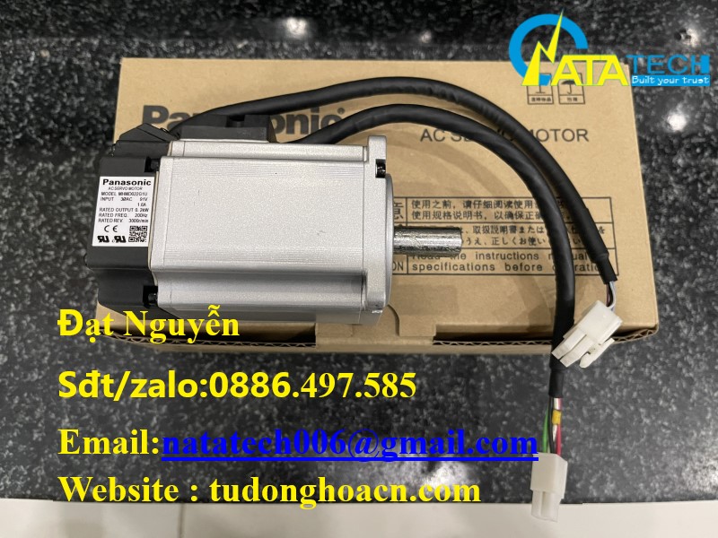 MHMD022G1U bộ động cơ 200W Panasonic có chống dầu