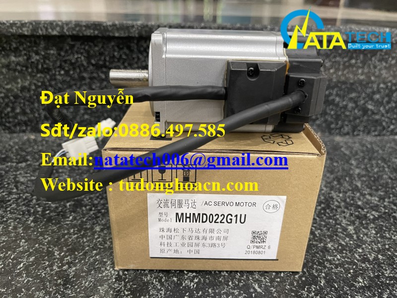 MHMD022G1U bộ động cơ 200W Panasonic có chống dầu