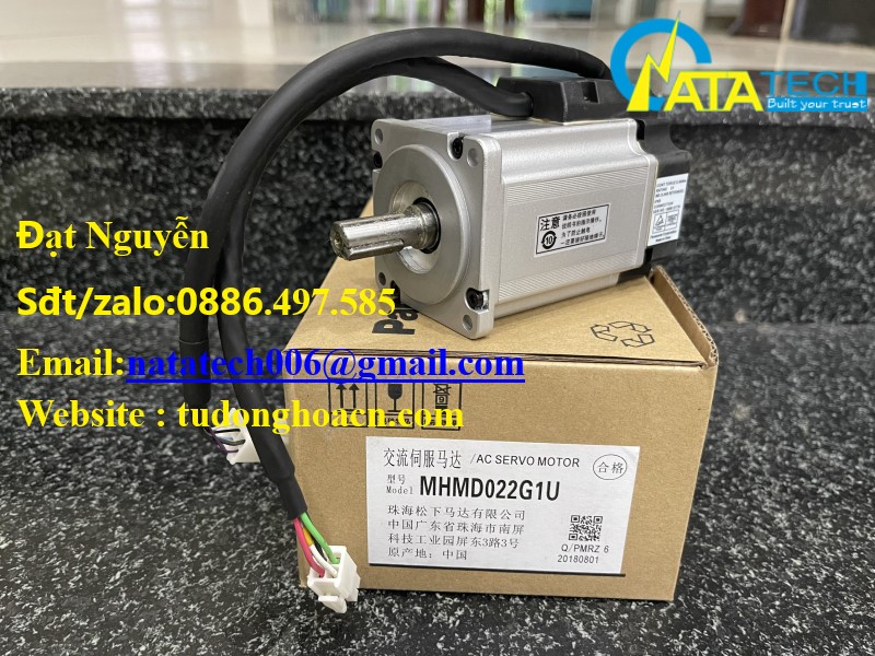 MHMD022G1U bộ động cơ 200W Panasonic có chống dầu