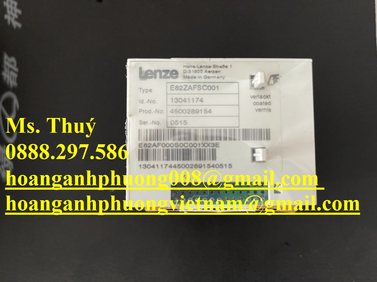 Mô đun giá tốt LENZE E82ZAFSC001  New 100%