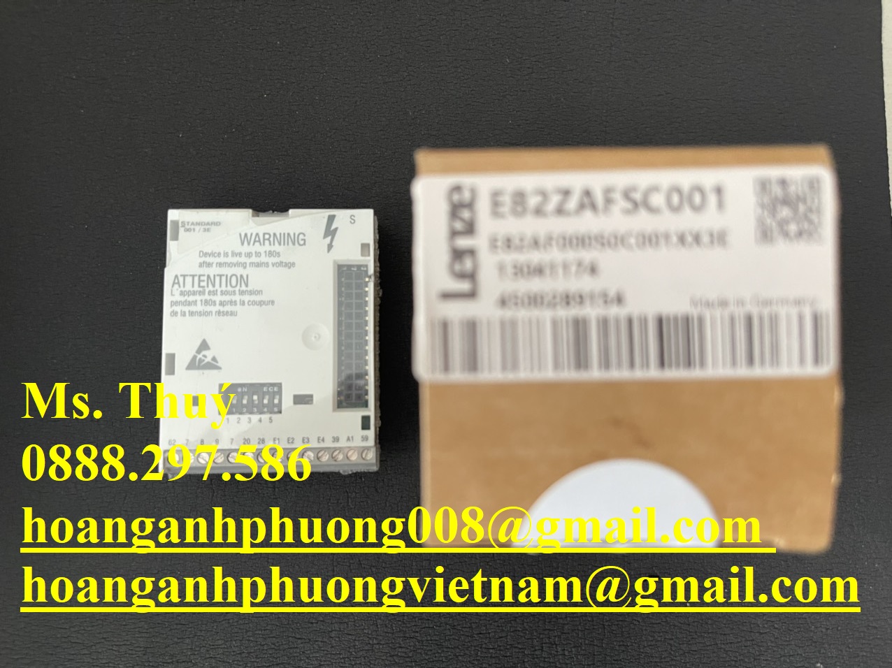 Mô đun giá tốt LENZE E82ZAFSC001  New 100%