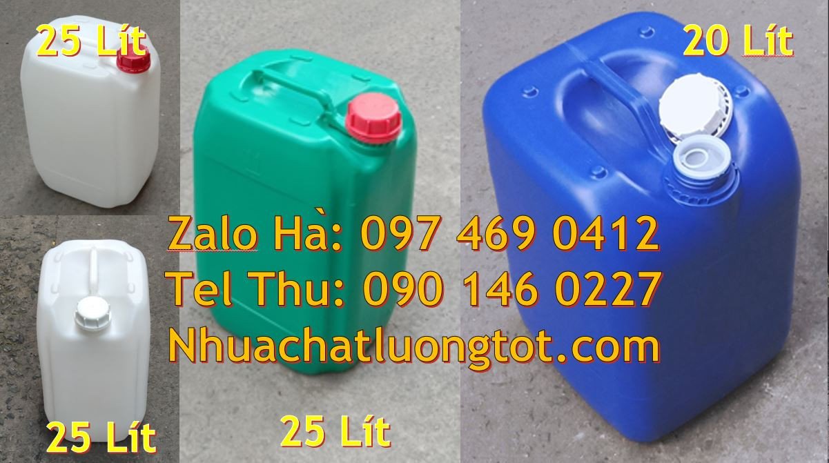 can nhựa lớn 25l đựng hóa chất,can nhựa hdpe 30l,can nhựa lớn giá rẻ