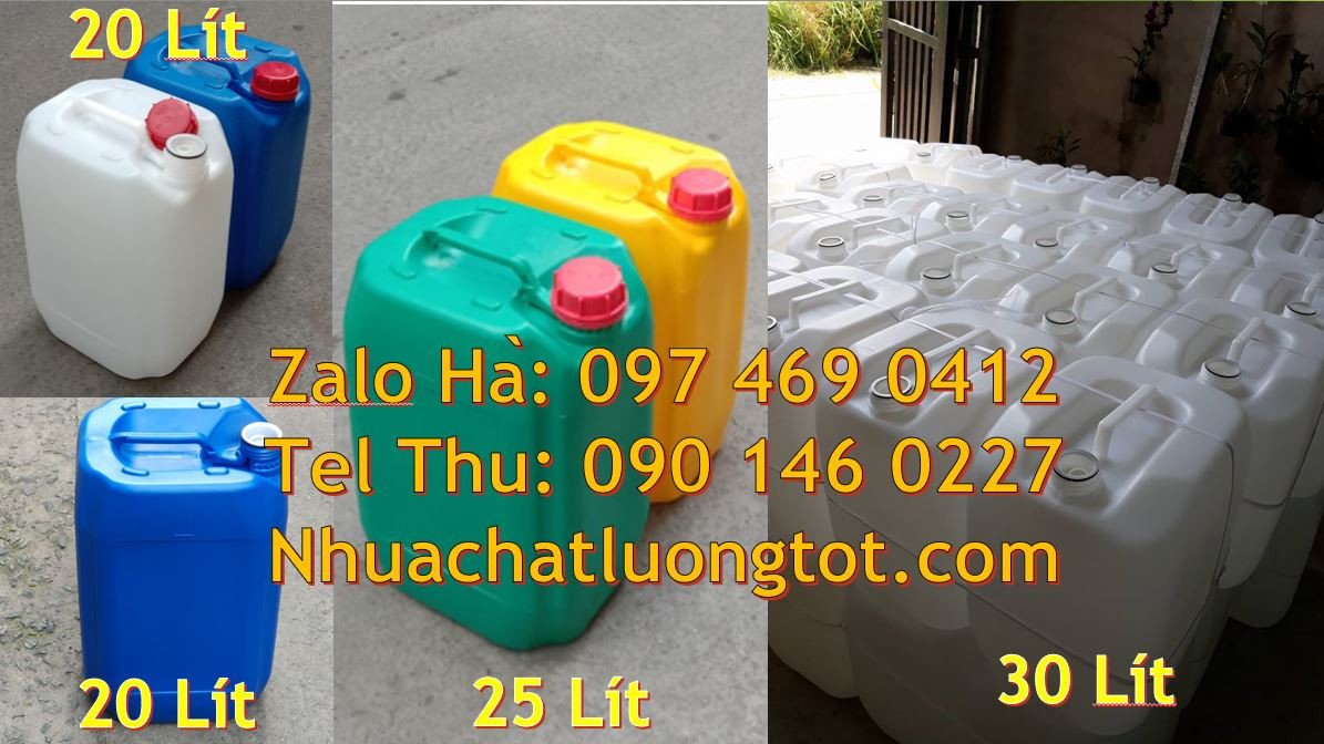 can nhựa lớn 25l đựng hóa chất,can nhựa hdpe 30l,can nhựa lớn giá rẻ