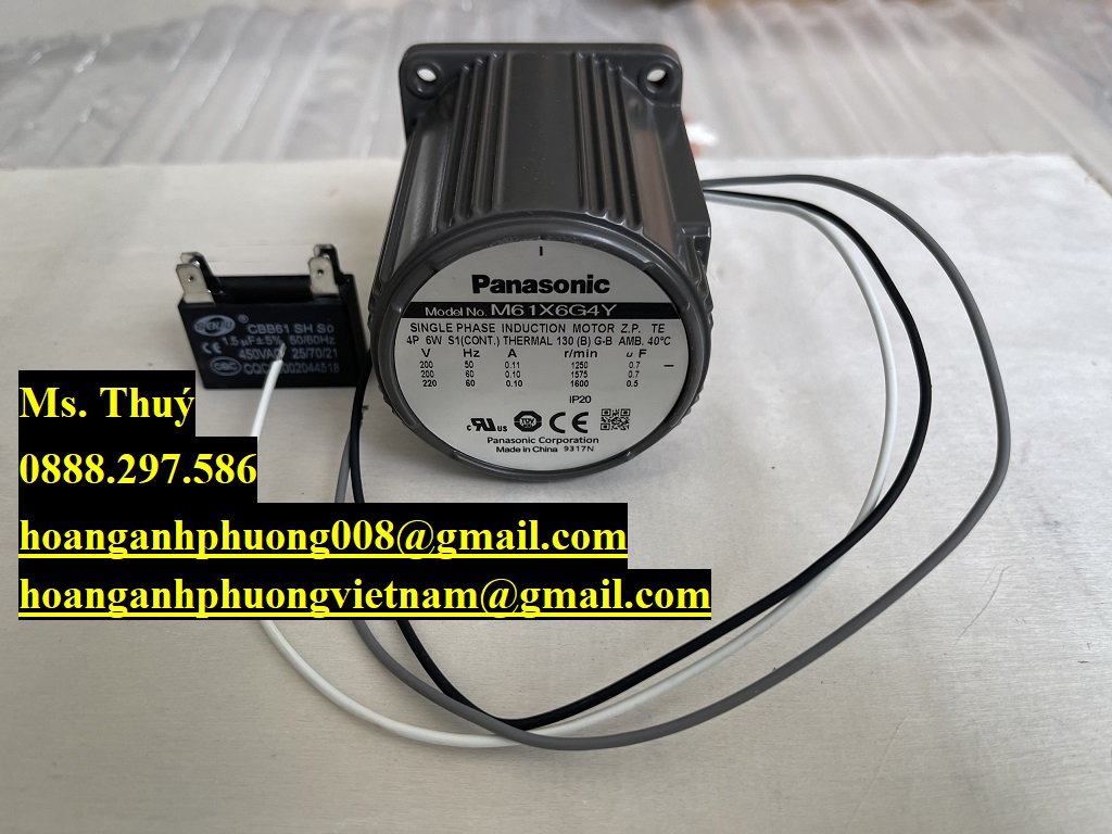 Động cơ Panasonic M61X6G4Y mới 100%  Toàn Quốc