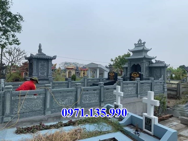 71 mẫu khuôn viên lăng mộ đá đẹp bán quảng ninh khu lăng mộ bằng đá