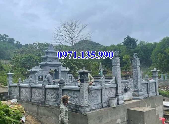 71 mẫu khuôn viên lăng mộ đá đẹp bán quảng ninh khu lăng mộ bằng đá