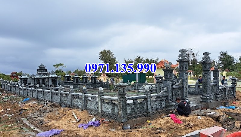 71 mẫu khuôn viên lăng mộ đá đẹp bán quảng ninh khu lăng mộ bằng đá