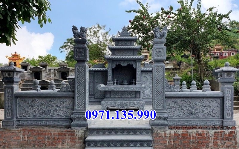 76 mẫu khuôn viên lăng mộ đá đẹp bán phú thọ khu lăng mộ bằng đá