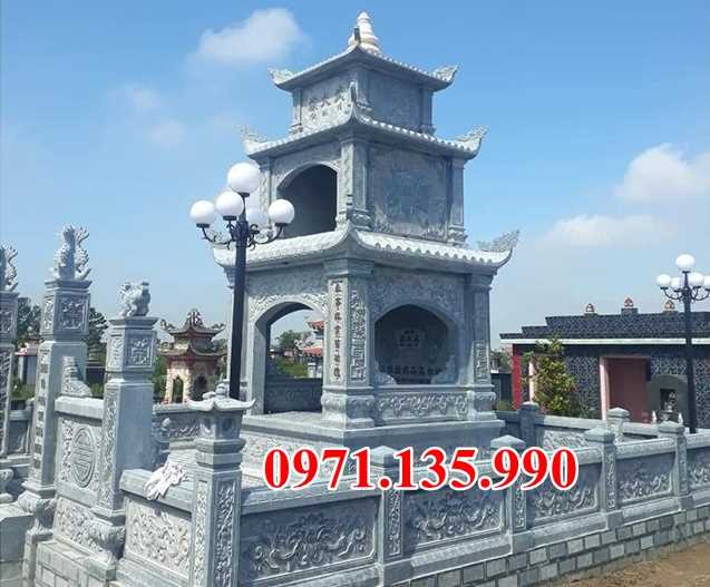 76 mẫu khuôn viên lăng mộ đá đẹp bán phú thọ khu lăng mộ bằng đá