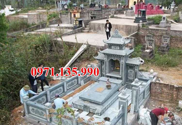76 mẫu khuôn viên lăng mộ đá đẹp bán phú thọ khu lăng mộ bằng đá