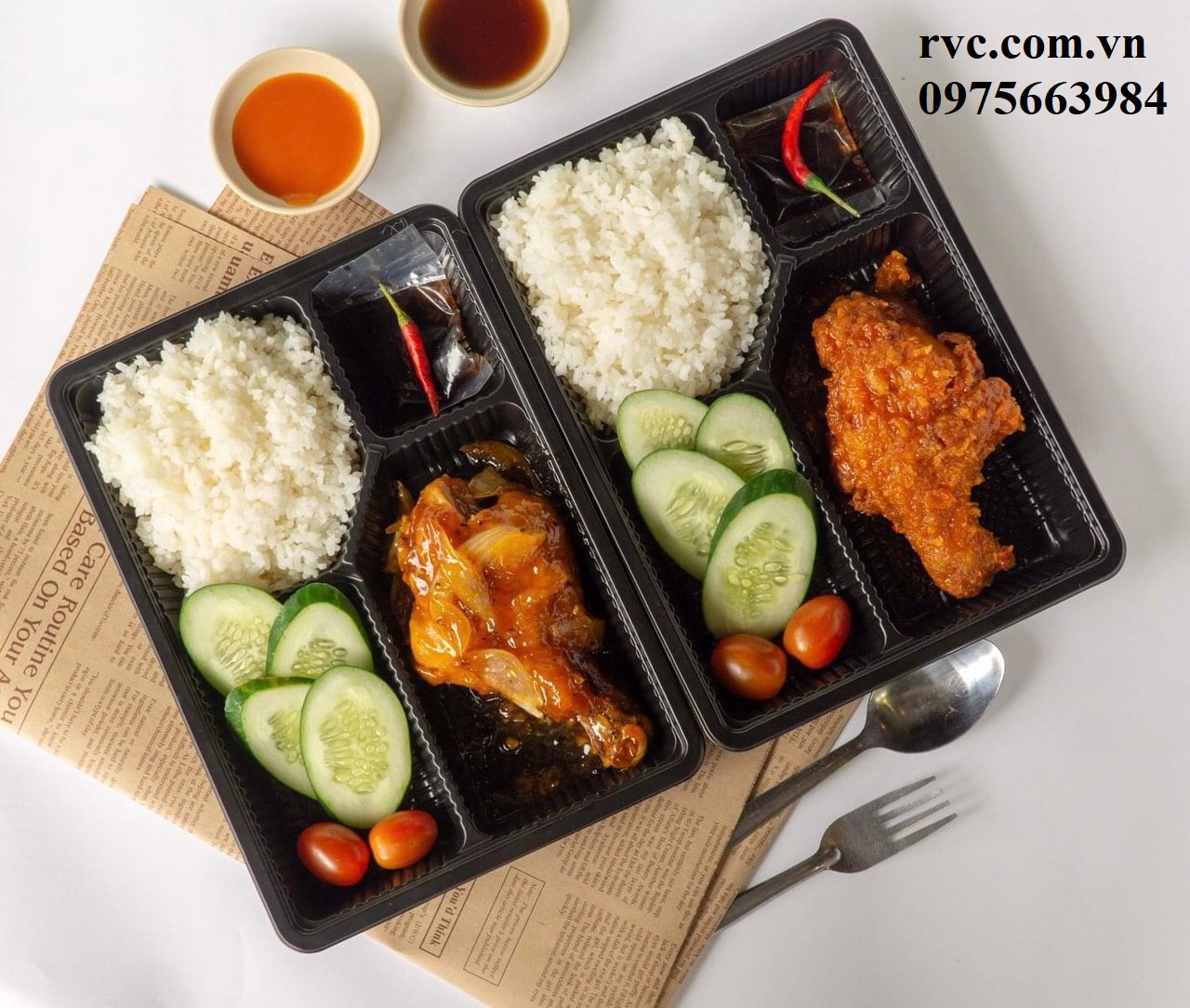 Hộp nhựa đựng cơm 4 ngăn HT25 và những công dụng tuyệt vời