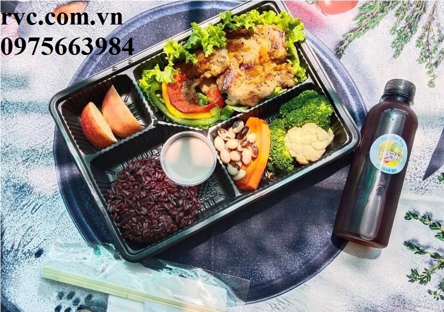 Hộp nhựa đựng cơm 4 ngăn HT25 và những công dụng tuyệt vời