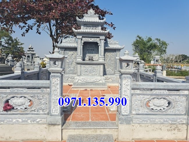 81 mẫu khuôn viên lăng mộ đá đẹp bán tại yên bái khu lăng mộ bằng đá