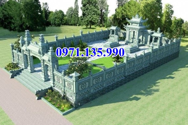 81 mẫu khuôn viên lăng mộ đá đẹp bán tại yên bái khu lăng mộ bằng đá