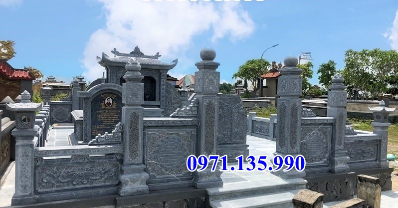 81 mẫu khuôn viên lăng mộ đá đẹp bán tại yên bái khu lăng mộ bằng đá